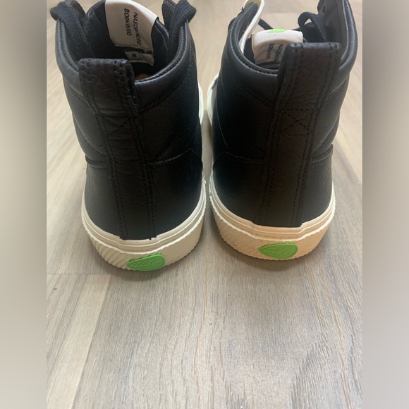 NWT Cariuma OCA Black Premium Leather Sneaker Size 9.5 Women’s - Picture 7 of 12